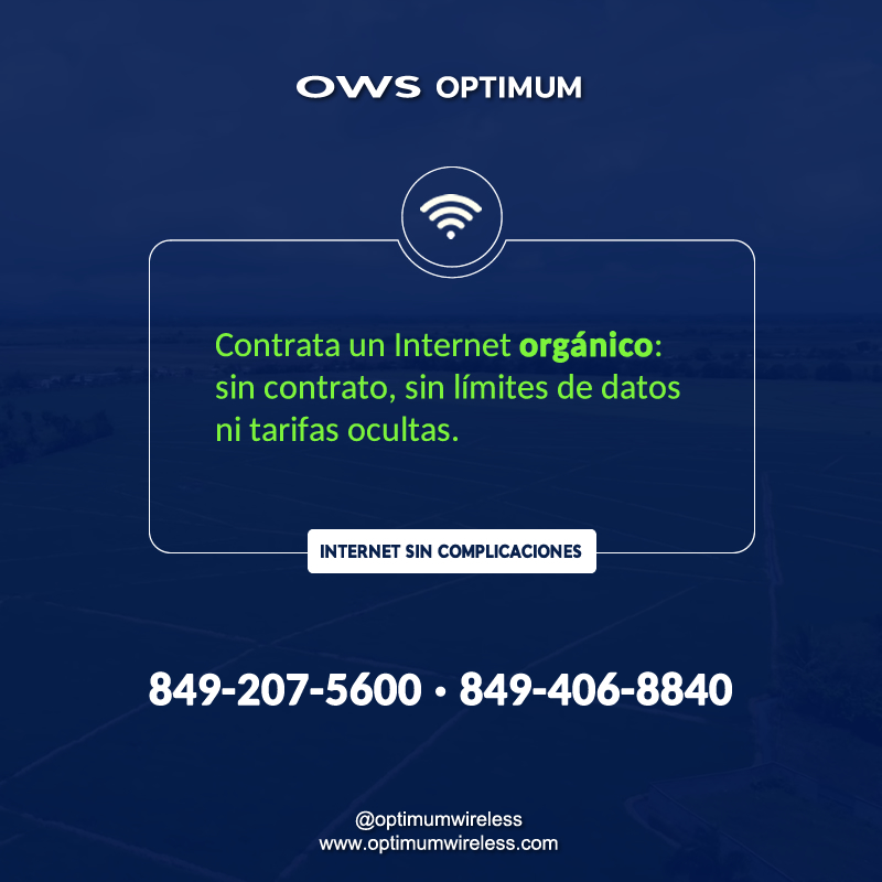 Optimum WiFi Publicidad
