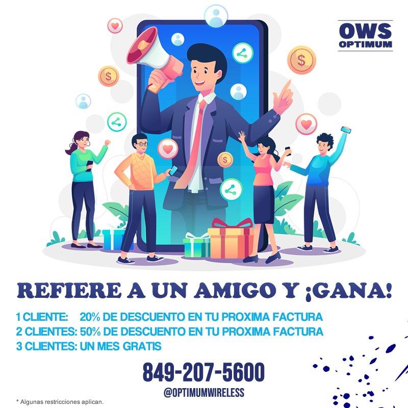 Optimum WiFi Publicidad